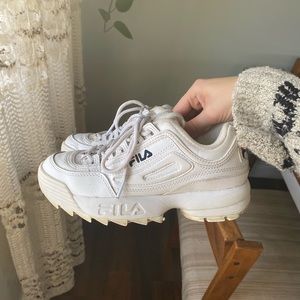 Woman fila sneakers